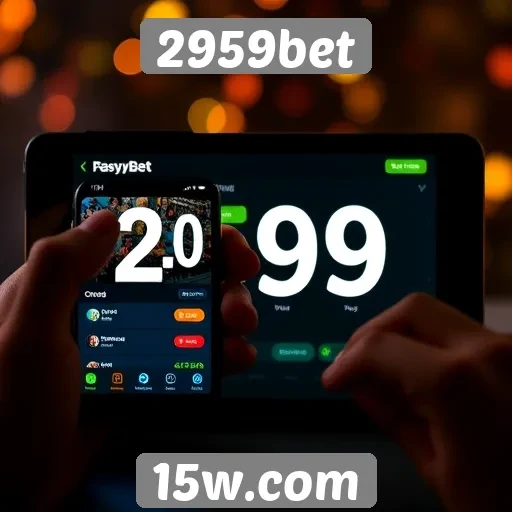 Experiência do usuário no 2959bet em dispositivos móveis